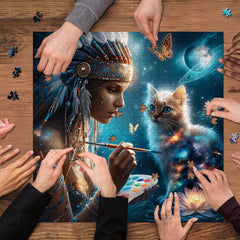 Painted Galaxy Jigsaw Puzzle 1000 Pieces