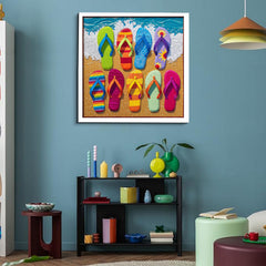 Summer Sandal Party Jigsaw Puzzle 1000 Pieces