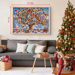 Winter Wings Wonderland Jigsaw Puzzle 1000 Piece