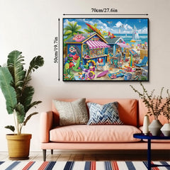 Strandboutiquen Puzzle 1000 Teile