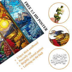 Seasonal Panels Jigsaw Puzzle 1000 Piece