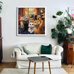 Cats in the lens Jigsaw Puzzle 1000 Pieces