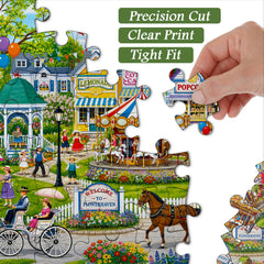 Vibrant Fair Jigsaw Puzzle 1000 Piece