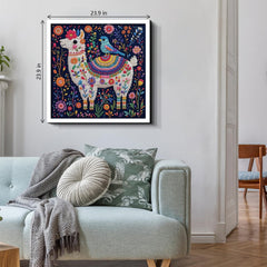 Llama in Bloom Jigsaw Puzzle 1000 Pieces