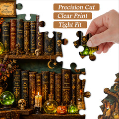 Halloween Grimoire Nook Jigsaw Puzzle 1000 Piece