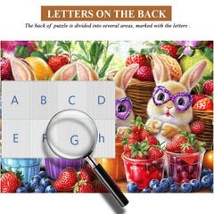 Sweet Bunny Trio Jigsaw Puzzle 1000 Pieces