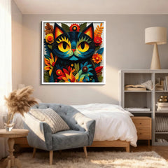 Color Bloom Cat Jigsaw Puzzle 1000 Pieces