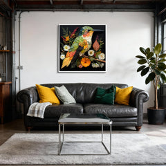 Leaf & Hummingbird Jigsaw Puzzle 1000 Pieces