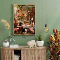 Puzzle de 1000 pièces Cozy Cat Cafe