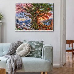 Four Seasons Tree of Life Jigsaw Puzzle 1000 Piece