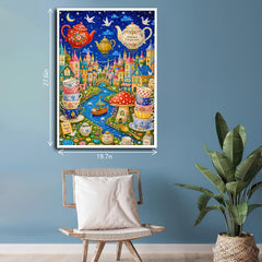 Sweet Dreams Tea Town Jigsaw Puzzle 1000 Piece
