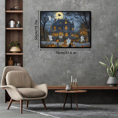 Midnight Haunted House Jigsaw Puzzle 1000 Pieces