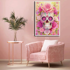 Puzzle Dream Crâne rose 1000 pièces