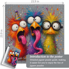 The Silly Trio Jigsaw Puzzle 1000 Piece