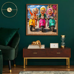 Scooter Squad Jigsaw Puzzle 1000 Pieces