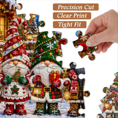 Festive Gnome Crew Jigsaw Puzzle 1000 Piece
