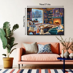 Gemütliches Cottage-Puzzle, 1000 Teile