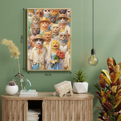 Feline Nuptials Jigsaw Puzzle 1000 Piece