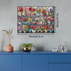 Colors in Bloom Jigsaw Puzzle 1000 Pieces