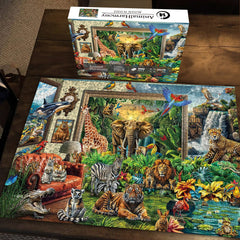 Puzzle d'harmonie animale 1000 pièces