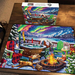 Puzzle Jigsaw Aurora Retreat 1000 Pièces