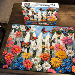 Puzzle Jardin aux Papillons 1000 pièces