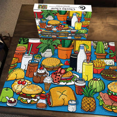 Puzzle Cheeky Chow 1000 pièces