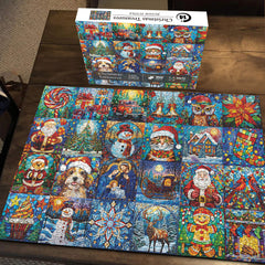 Puzzle Jigsaw Trésors de Noël 1000 Pièces
