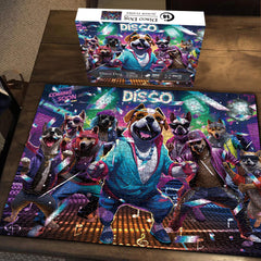 Puzzle Jigsaw Chien Disco 1000 Pièces