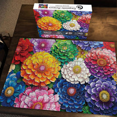 Exquisite Blumen Puzzle 1000 Teile