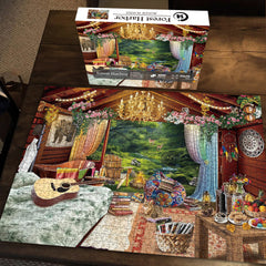 Puzzle en bois Forest Harbor 1000 pièces