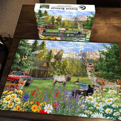 Puzzles Forest Retreat 1000 pièces