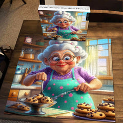 Puzzle de 1000 pièces Maison de biscuits de grand-mère