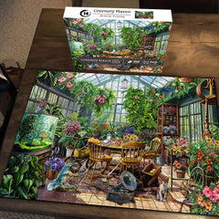 Puzzle Jigsaw 1000 Pièces Havre de Verdure