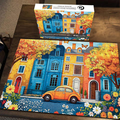 Puzzle de 1000 pièces Coin de rue Happiness
