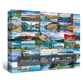 Seenlandschaft Puzzle 1000 Teile