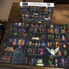 Puzzle mystère de la bibliothèque magique 1000 pièces