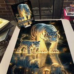 Mother and Cub Jigsaw Puzzle 1000 Pieces