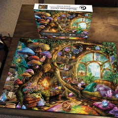 Puzzles en bois Champignon Grove 1000 pièces