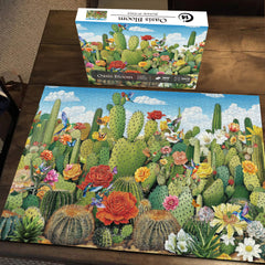Puzzle en forme de fleur Oasis Bloom 1000 pièces