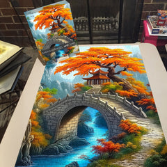 Pavilion by the River Jigsaw Puzzle 1000 Pieces