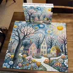 Rotating Light Town Jigsaw Puzzle 1000 Pieces