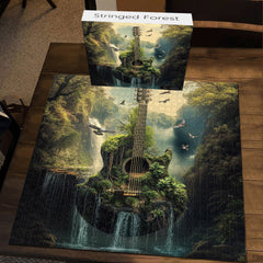 Puzzles en bois à cordes Forêt 1000 pièces