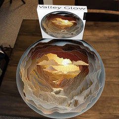 Puzzle en bois 3D Valley Glow 1000 pièces