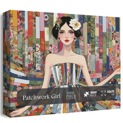 Patchwork Girl Jigsaw Puzzle 1000 Pieces