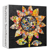 Button Sonnenblumen-Puzzle 1000 Teile