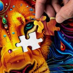 Phantasmal Lion Jigsaw Puzzles 1000 Pieces