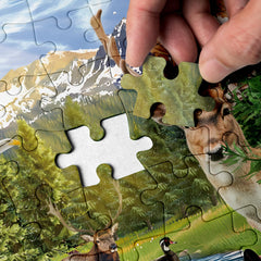 Wald-Retreat Puzzle 1000 Teile
