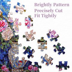 Mosaic of Roses Jigsaw Puzzles 1000 Pieces