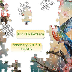 Hummingbird in Bloom Jigsaw Puzzles 1000 Pieces